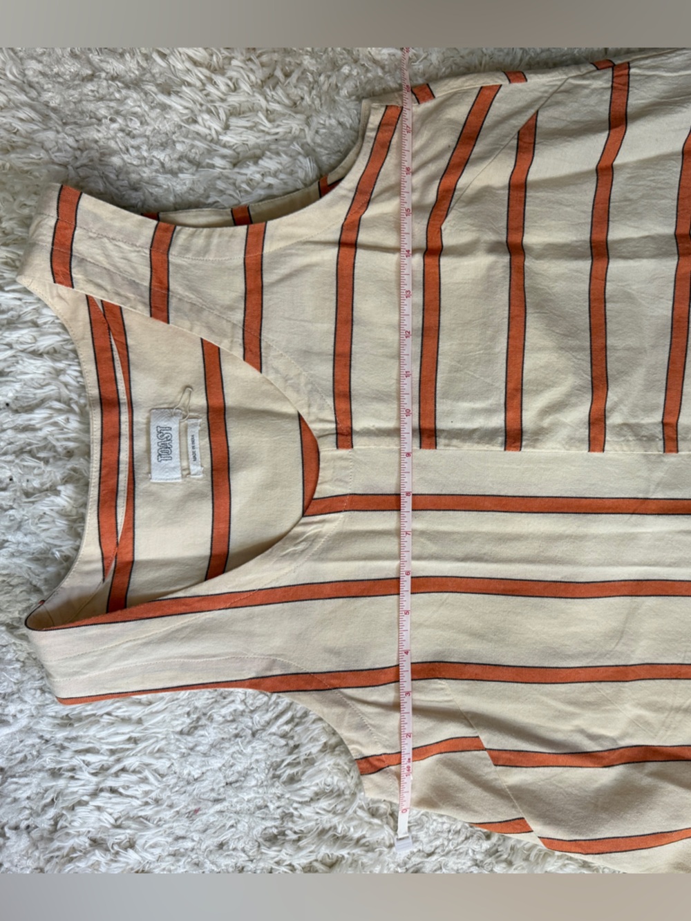 Toast UK Striped Dress - Picture 9 of 10